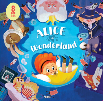 Hardcover Alice in Wonderland: 8 Magical Pop-Ups Book