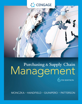 Hardcover Purchasing and Supply Chain Management Book