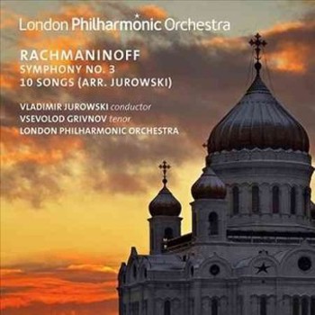 Music - CD Rachmaninov: Symphony No. 3/10 Songs Book