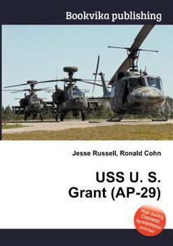 Paperback USS U. S. Grant (Ap-29) Book