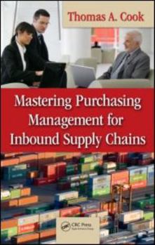Hardcover Mastering Purchasing Management for Inbound Supply Chains Book