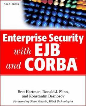 Paperback Enterprise Security with EJB and CORBA(r) Book