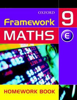 Paperback Framework Maths: Extension Homework Book Year 9 Book