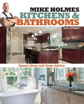 Paperback Mike Holmes Kitchens & Bathrooms Book