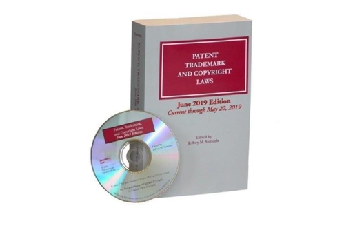 Paperback Patent, Trademark and Copyright Laws [With CDROM] Book