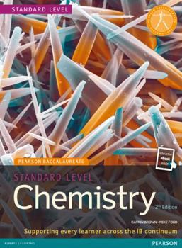 Paperback Pearson Baccalaureate Chemistry Standard Level 2nd Edition Print and eBook Bundle for the Ib Diploma [With eBook] Book