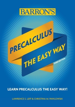 Paperback Precalculus: The Easy Way Book