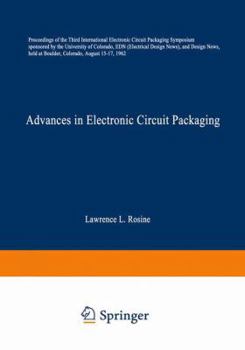 Paperback Advances in Electronic Circuit Packaging: Volume 3 Book