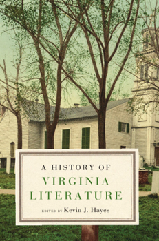 Hardcover A History of Virginia Literature Book