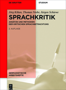 Paperback Sprachkritik [German] Book