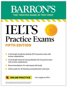 Paperback Ielts Practice Exams: 6 Practice Tests + Online Audio Book