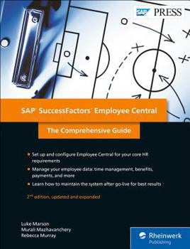 Hardcover SAP Successfactors Employee Central: The Comprehensive Guide Book