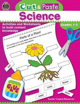 Paperback Cut and Paste: Science Book