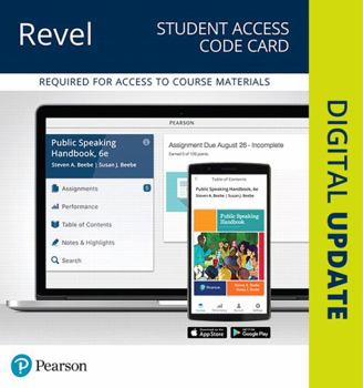 Revel for Public Speaking Handbook -- Access Card