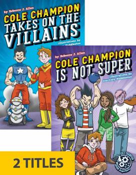 Paperback Cole Champion: Stem Superhero (Set of 2) Book