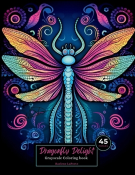 Paperback Dragonfly Delight: Coloring Book