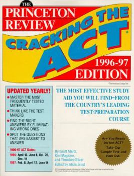 Paperback Cracking the ACT 1996-97 Ed Book