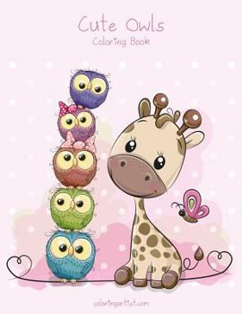 Paperback Cute Owls Coloring Book 1 Book