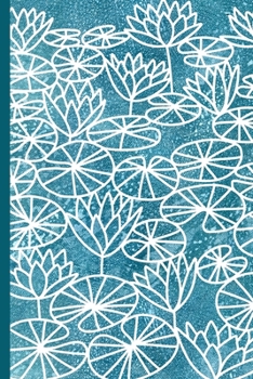 Notes: A Blank Dot Grid Notebook with Water Lilies Cover Art