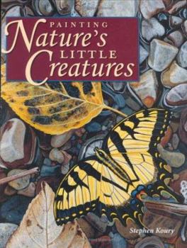 Hardcover Painting Nature's Little Creatures Book