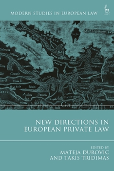Paperback New Directions in European Private Law Book