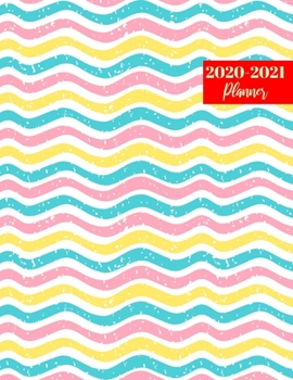 Paperback 2020-2021 Planner: Cute On-the-Go Daily, Weekly & Monthly Appointment Calendar - Large 2 Year Business Planners, Agenda Schedule Logbook Book