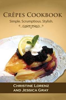 Paperback Crepes Cookbook Book