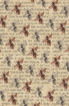 Paperback Dot Grid Journal Notebook: Honey Bee Epherma - Bullet Planner Book - Dotted Grid - 5.5 X 8.5" 120 Pg - DIY Weekly Spread - Organizer - Habit Trac Book