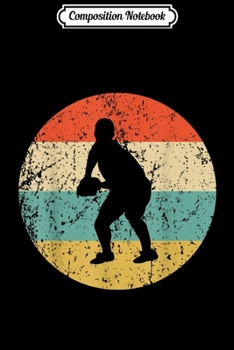 Composition Notebook: Rugby - Vintage Retro Rugby Player  Journal/Notebook Blank Lined Ruled 6x9 100 Pages