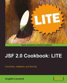 Paperback Jsf 2.0 Cookbook: Lite Edition Book