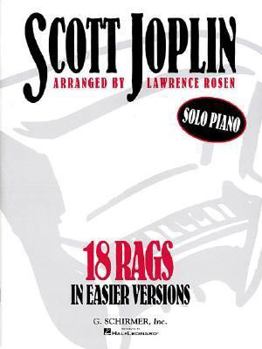 Paperback Scott Joplin: 18 Rags in Easier Versions Book
