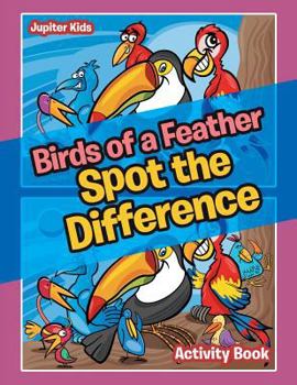 Paperback Birds of a Feather Spot the Difference Activity Book