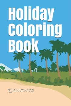 Paperback Holiday Coloring Book