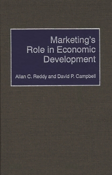 Hardcover Marketing's Role in Economic Development Book