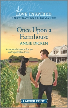 Mass Market Paperback Once Upon a Farmhouse: An Uplifting Inspirational Romance [Large Print] Book