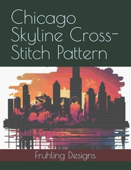 Paperback Chicago Skyline Cross-Stitch Pattern Book