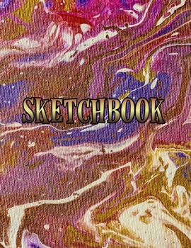 Paperback Sketchbook: Notebook for Sketching, Doodling, Painting, Drawing or Writing 8.5 x 11 100 Pages, 8.5 x 11 (Pretty Cute Abstract Cove Book