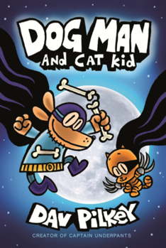 Library Binding Dog Man and Cat Kid Book