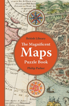 Paperback The Magnificent Maps Puzzle Book