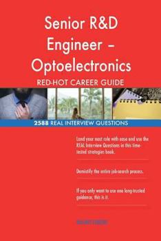 Senior R&D Engineer ?Optoelectronics Device Design and Model... RED-HOT Career;
