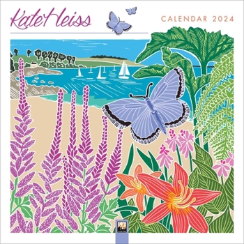 Calendar Kate Heiss Wall Calendar 2024 (Art Calendar) Book