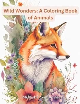 Paperback Wild Wonders: A Coloring Book of Animals Book