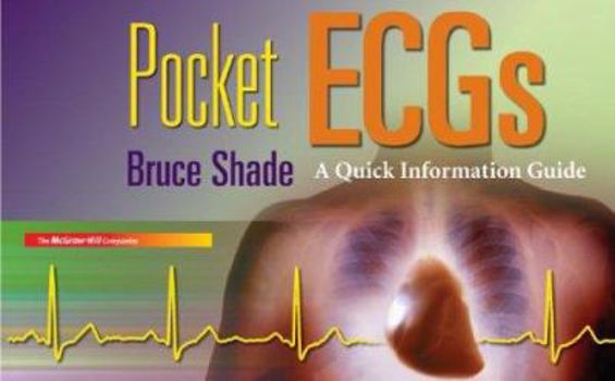 Paperback Pocket Ecgs: A Quick Information Guide Book