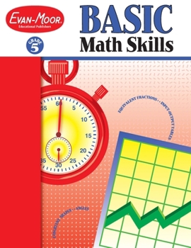 Paperback Basic Math Skills Grade 5 Book