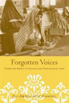 Paperback Forgotten Voices: Power and Agency in Colonial and Postcolonial Libya Book