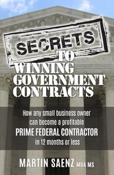 Paperback Secrets To Winning Government Contracts Book
