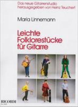 Paperback MARIA LINNEMANN : LEICHTE FOLKLORESTUCKE - GUITARE [German] Book
