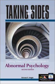 Paperback Taking Sides: Clashing Views on Controversial Issues in Abnormal Psychology Book