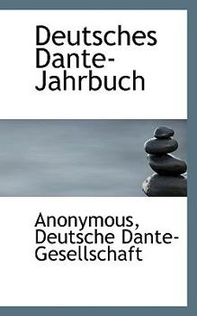 Hardcover Deutsches Dante-Jahrbuch [German] Book