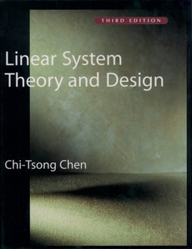 Hardcover Linear System Theory and Design Book